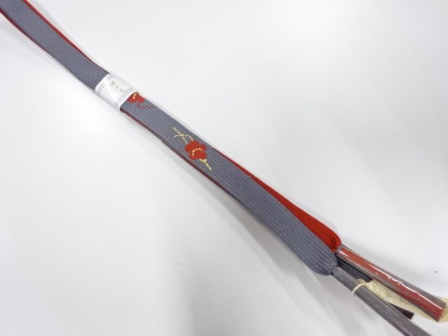 JAPANESE KIMONO / UNUSED KOREI HAND-TIED OBIJIME